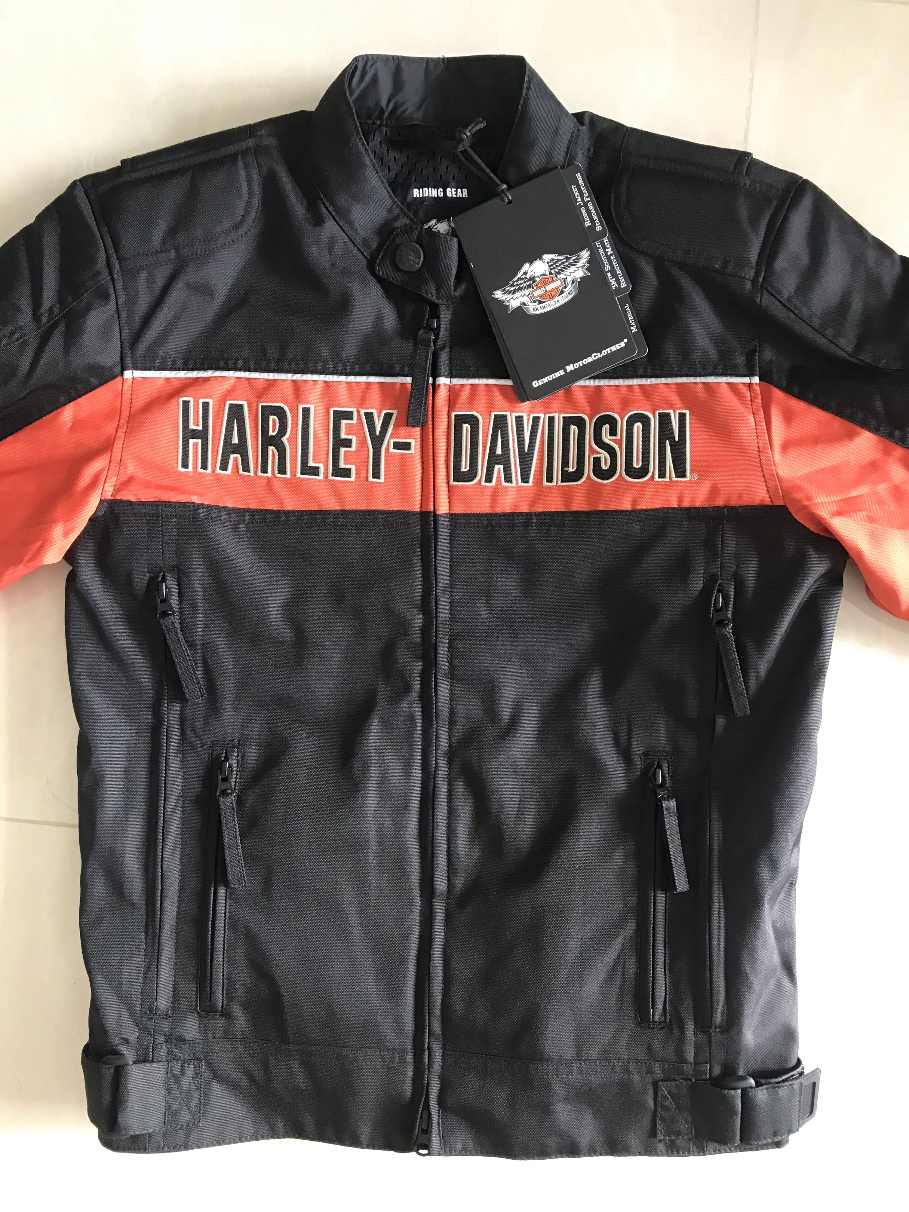 HARLEY-DAVIDSON Mens Ridgeway Waterproof Riding Jacket Clothing Insulated