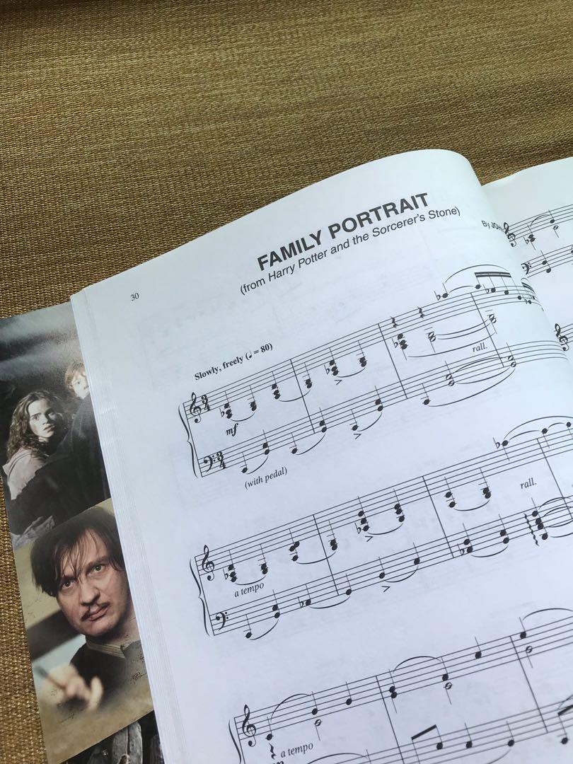 Harry Potter Sheet Music Book Books Stationery Magazines Others On Carousell