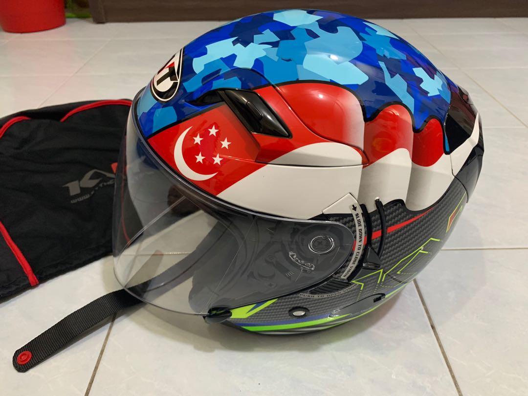 Helmet KYT MALAYSIA vs SINGAPORE Motorbikes on Carousell