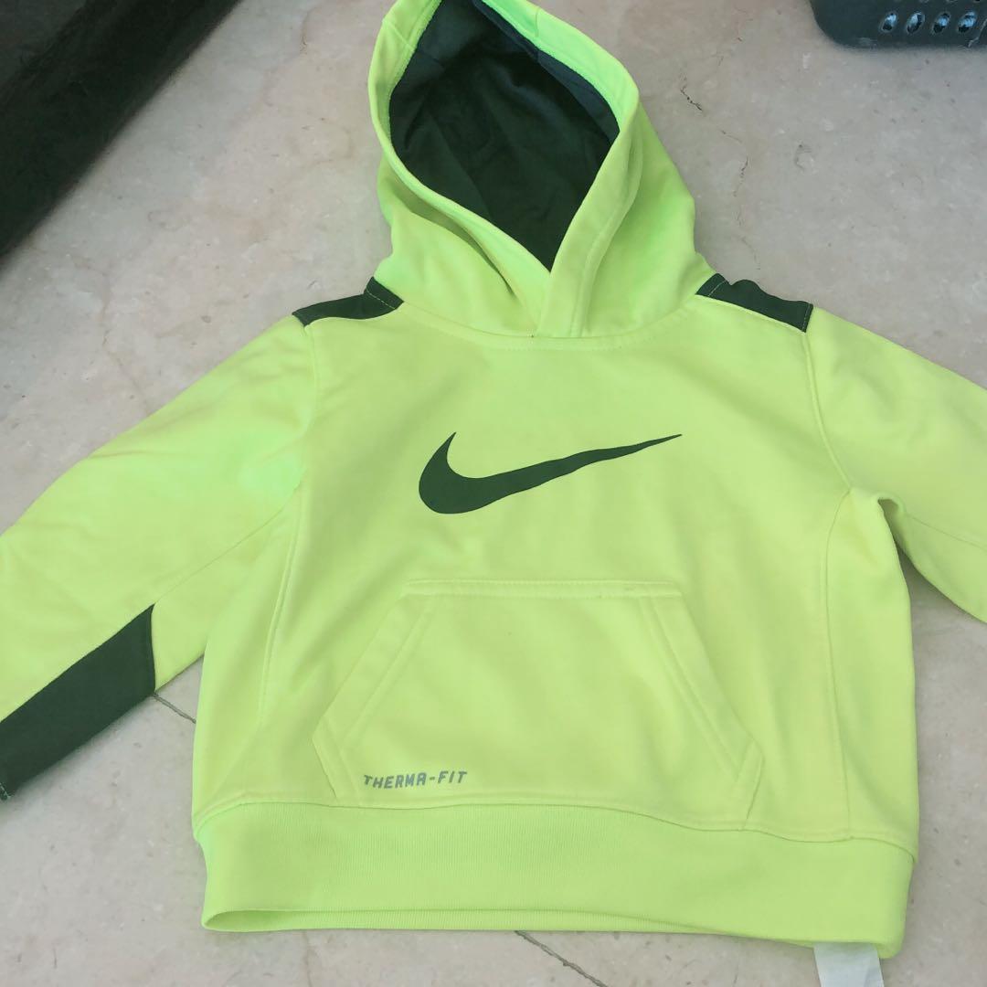 neon hoodie nike