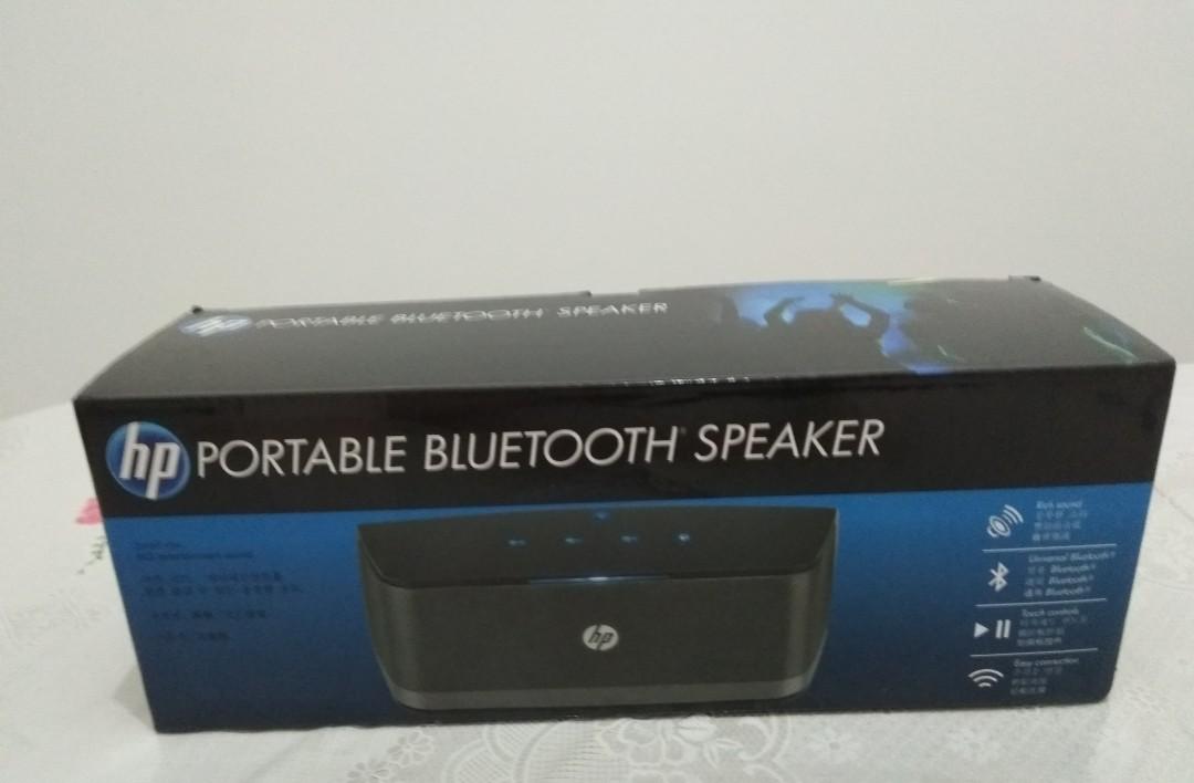 hp portable bluetooth speaker