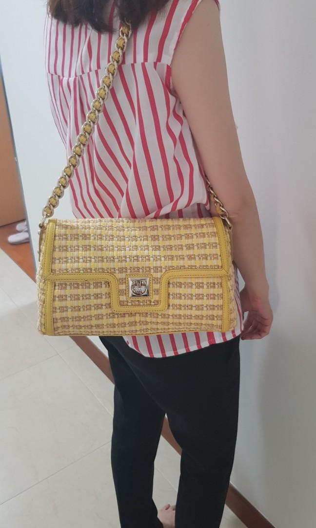 kate spade tweed purse