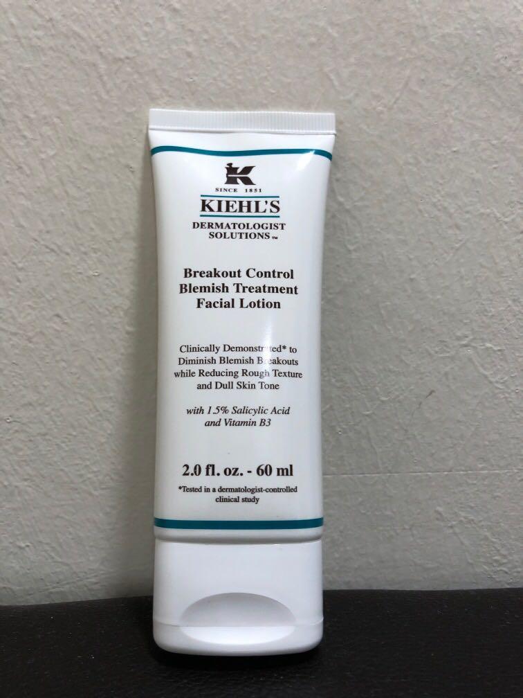 Kiehl's breakout control blemish treatment facial lotion, Beauty