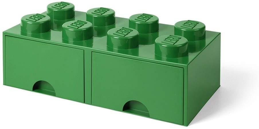 Lego Brick Toy Storage Drawer 8 Green Babies Kids Toys