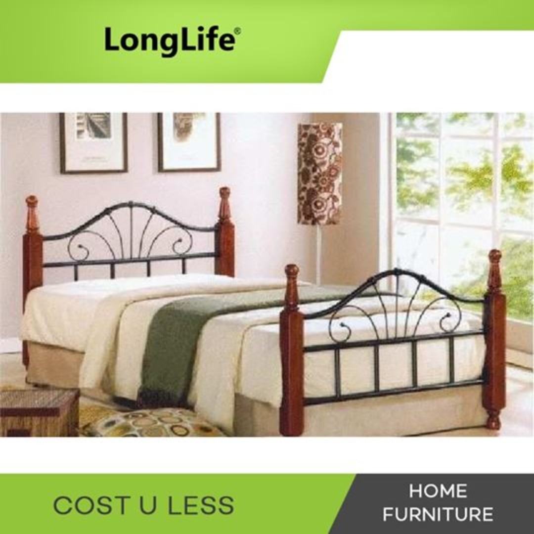 Longlife At9128 Wooden Post Malaysian Wood Bed Frame Home Furniture Malaysian Furniture Home Furniture Furniture Fixtures Beds Mattresses On Carousell