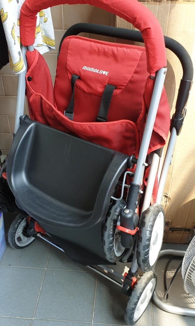 mamalove twin stroller