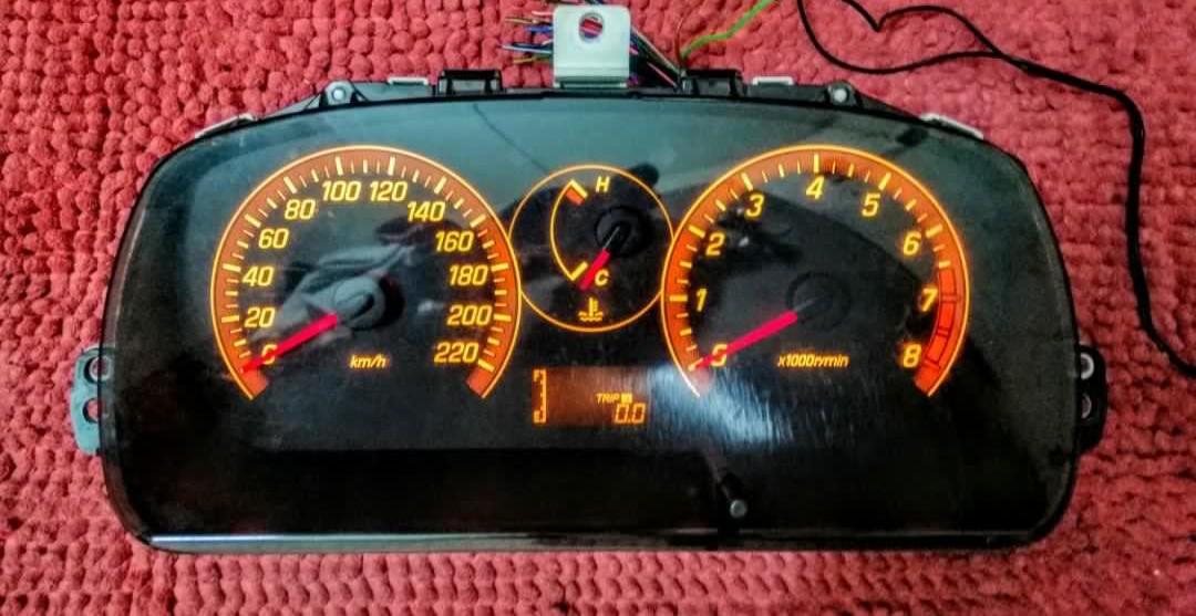 Meter Myvi Masuk Wira  Tacra S Diy Garage Wira Se Speedometer Switch