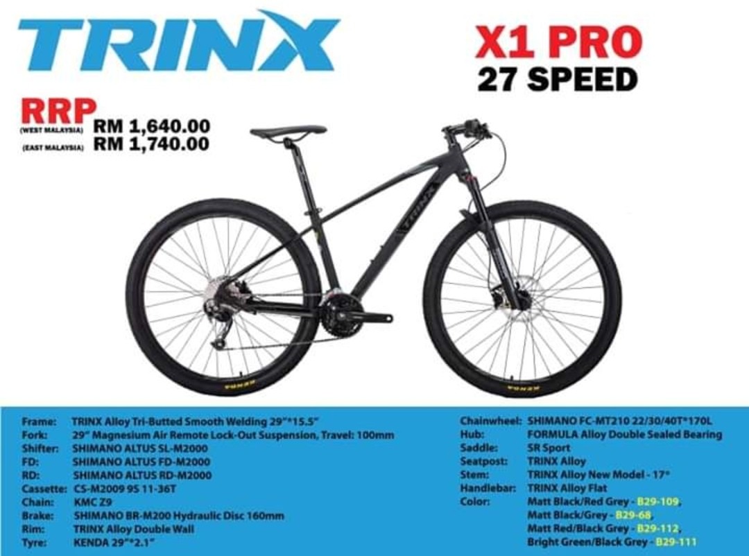 trinx x1500 pro