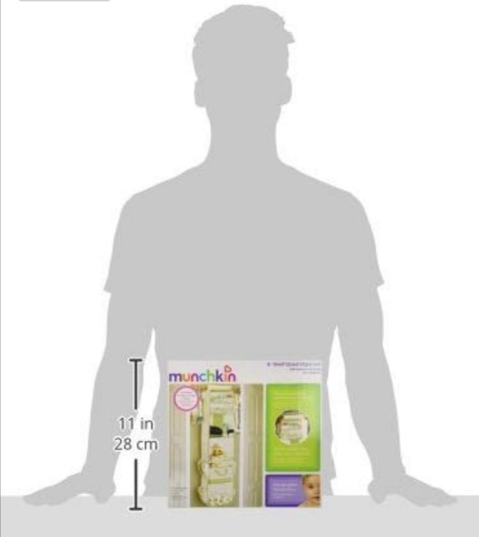 Munchkin 6 Shelf Closet Organisation, Babies & Kids, Infant Playtime on