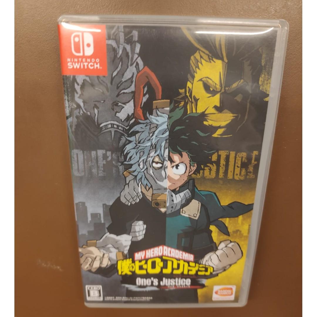 my hero academia game nintendo switch