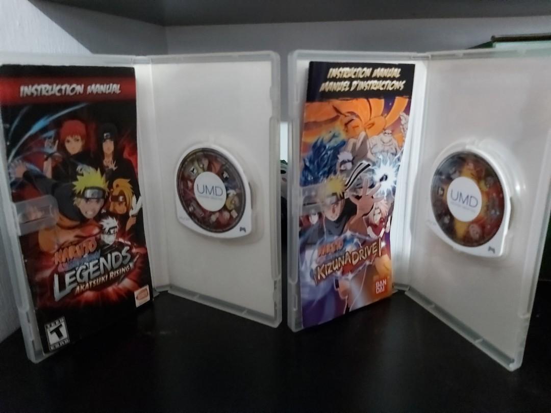 Naruto PSP games ( Naruto Ultimate Ninja Heros, Naruto Ultimate Ninja