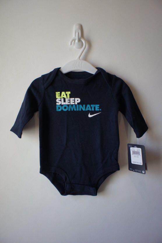 newborn nike onesie