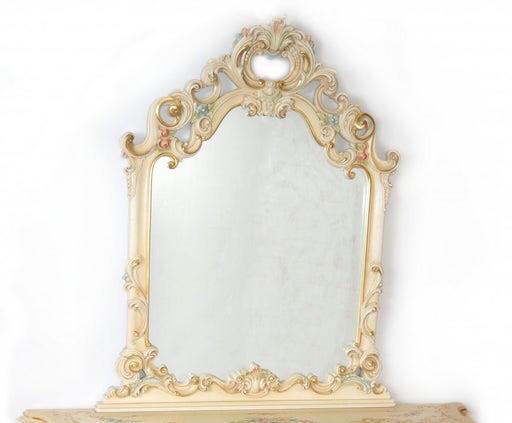 Original Silik Made In Italy Antique Carved Full Length Mirror
