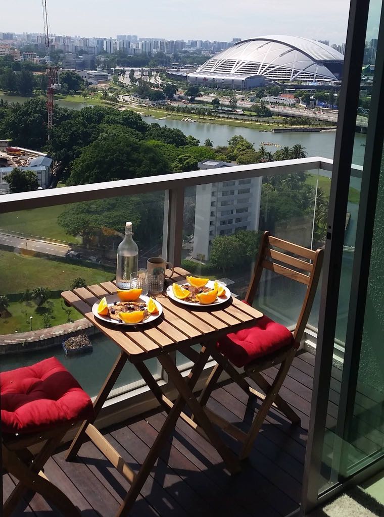 outdoor furniture ikea balcony table chairs