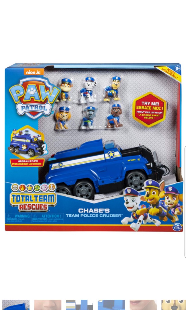 paw patrol lorry