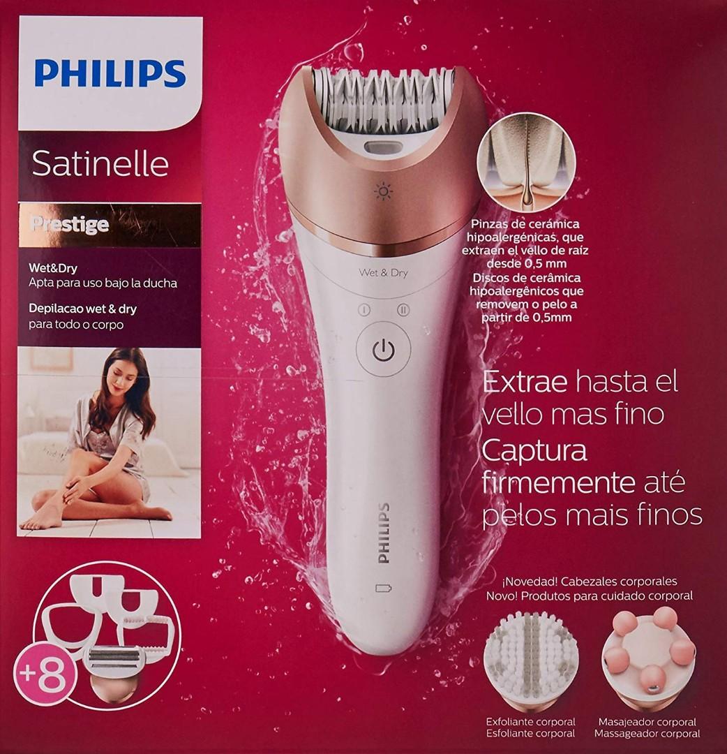 Philips Bre650 00 Satinelle Prestige Wet And Dry Epilator Rose