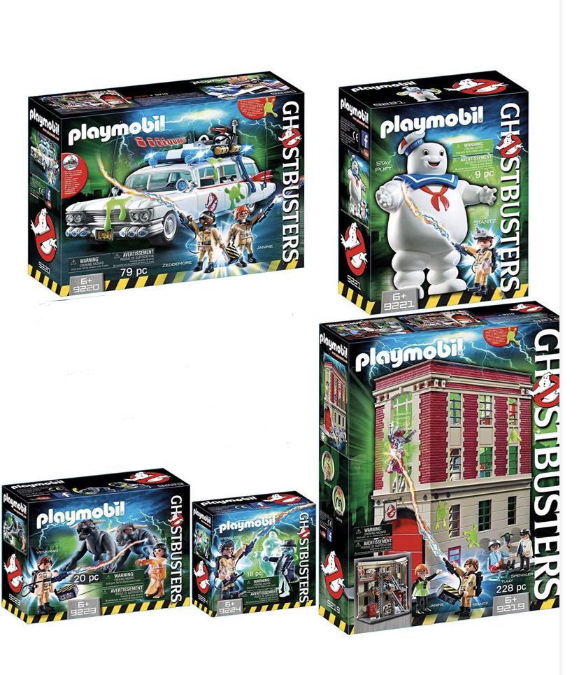 playmobil ghostbusters sets