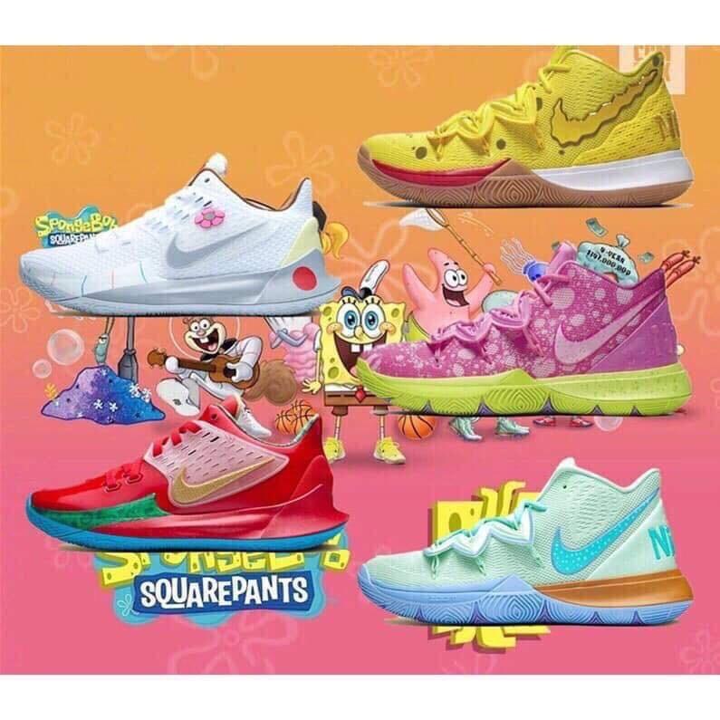 spongebob rubber shoes