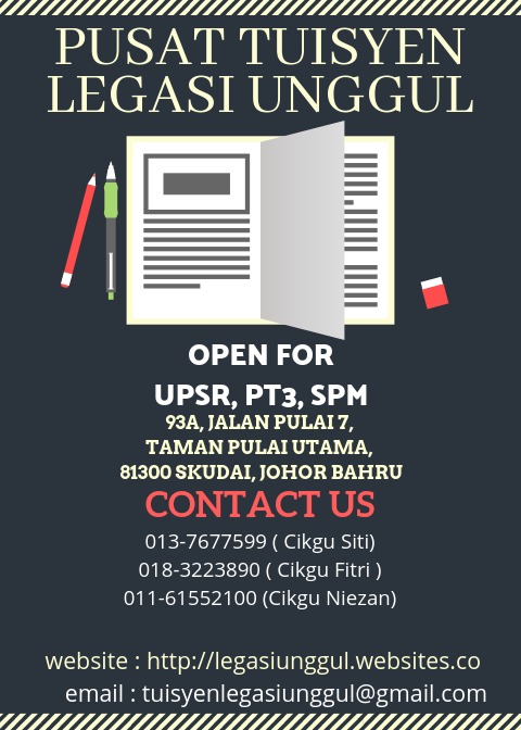 Pusat Tuisyen Legasi Unggul Services Tuition On Carousell