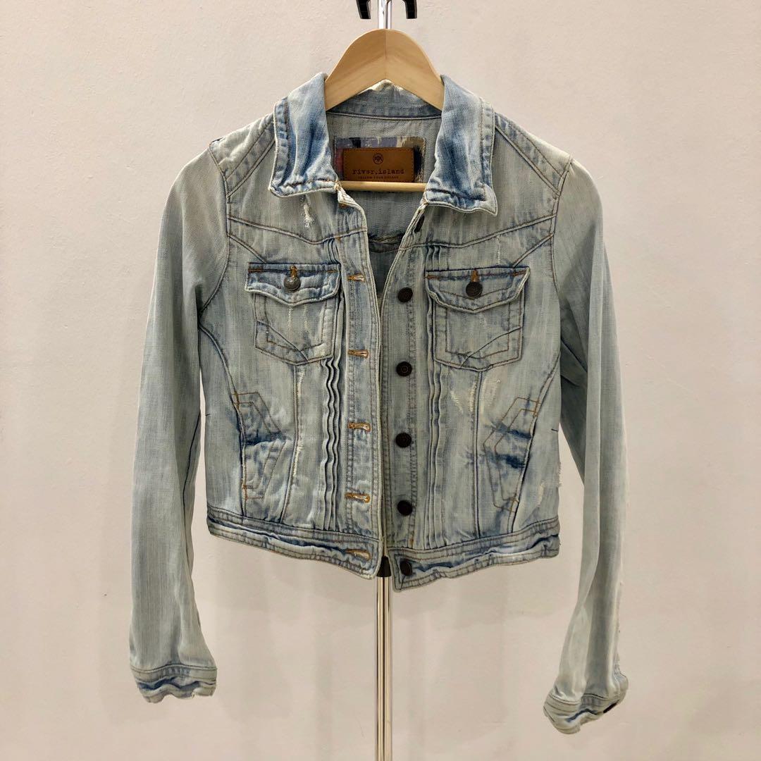 river island denim jacket women