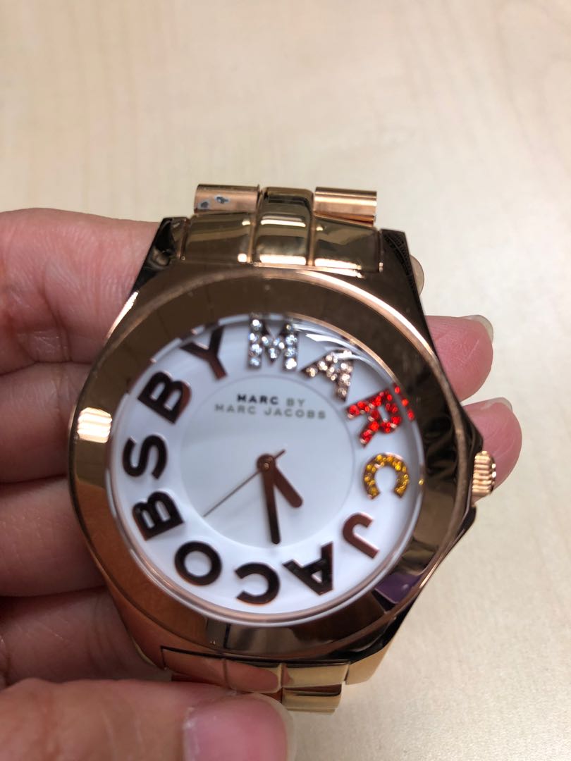 Marc jacobs rose gold clearance
