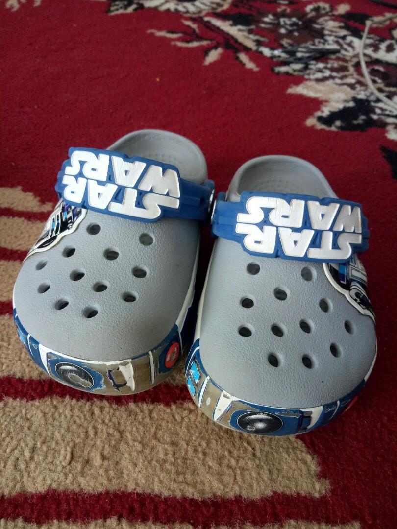 sandal crocs anak original