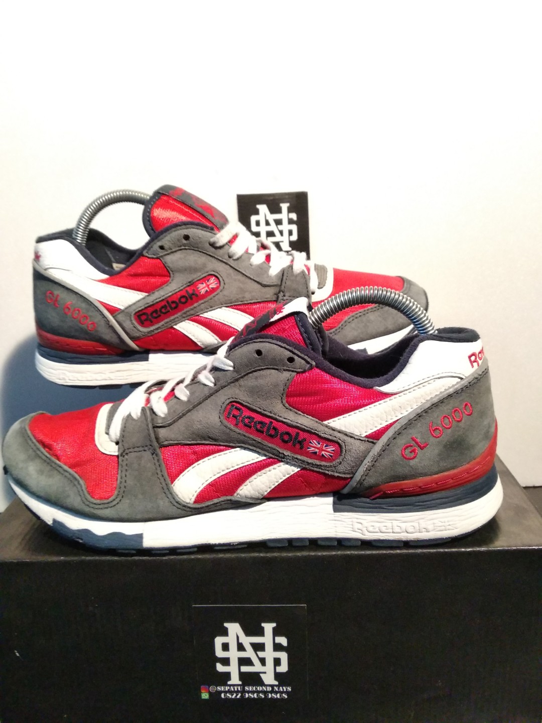 Sepatu Second Original Reebok Gl 6000