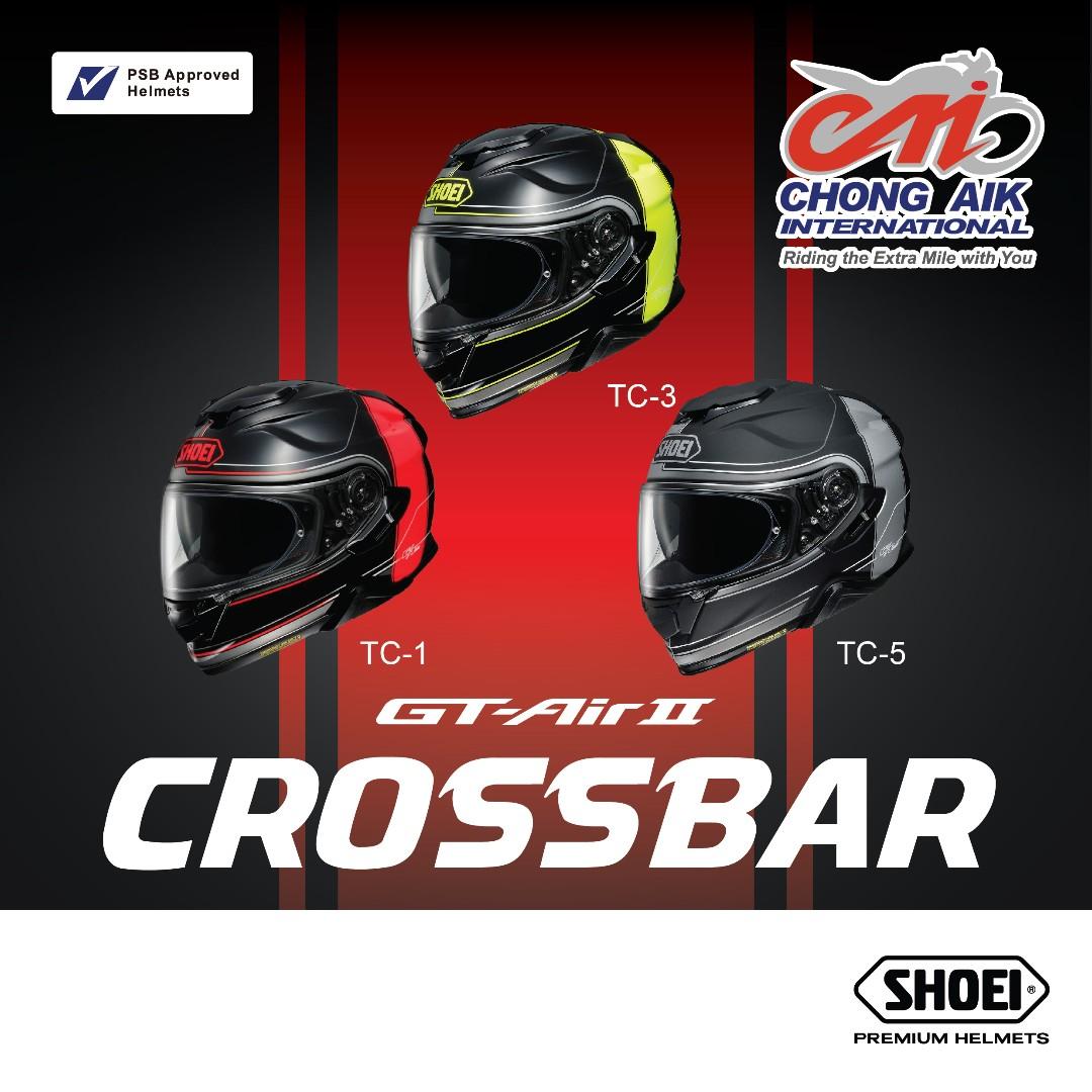 Shoei crossbar tc1 clearance