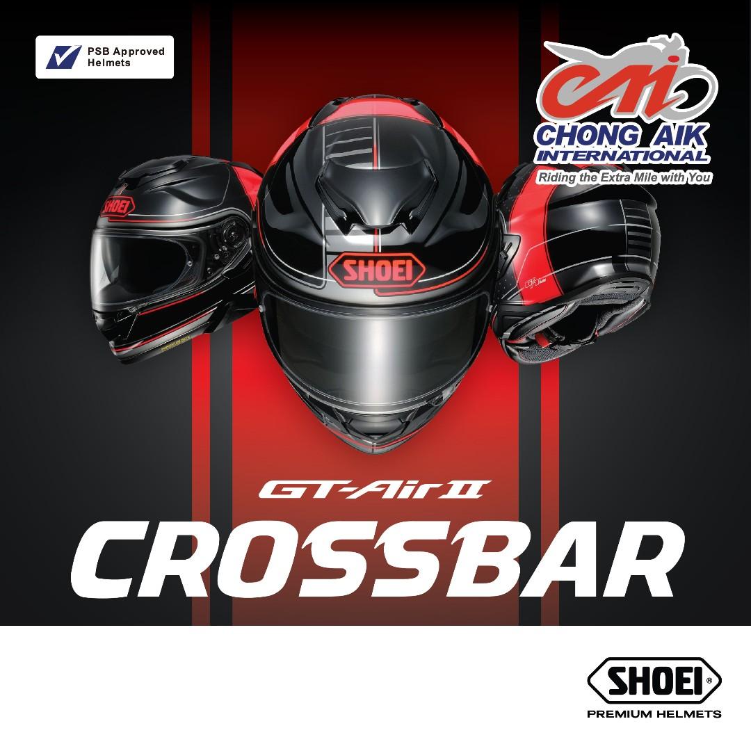 Shoei gt air cheap 2 crossbar tc5