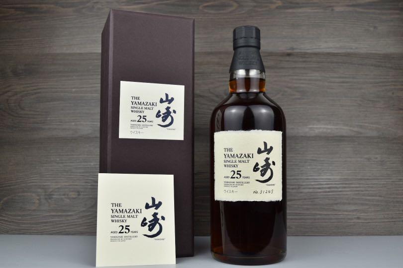 Suntory Whisky Yamazaki 25 山崎25年日本威士忌, 嘢食& 嘢飲, 酒精