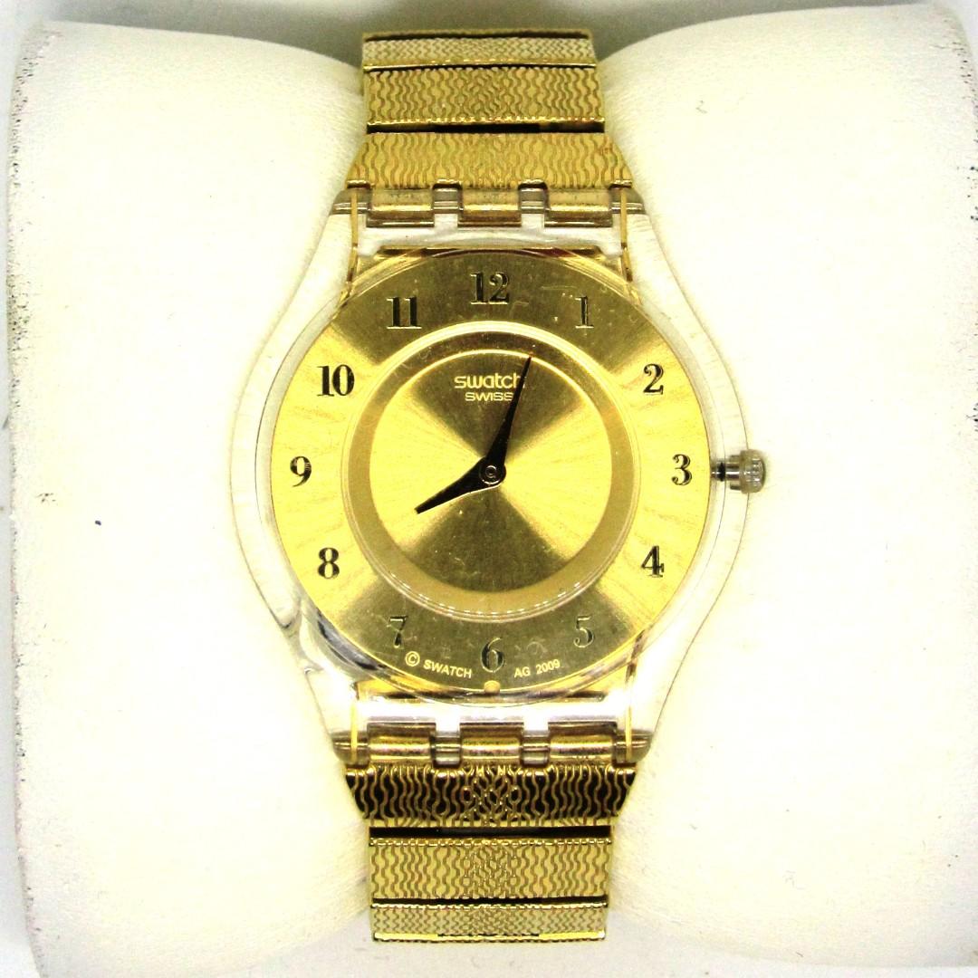 Swatch ultra thin ladies watch sale