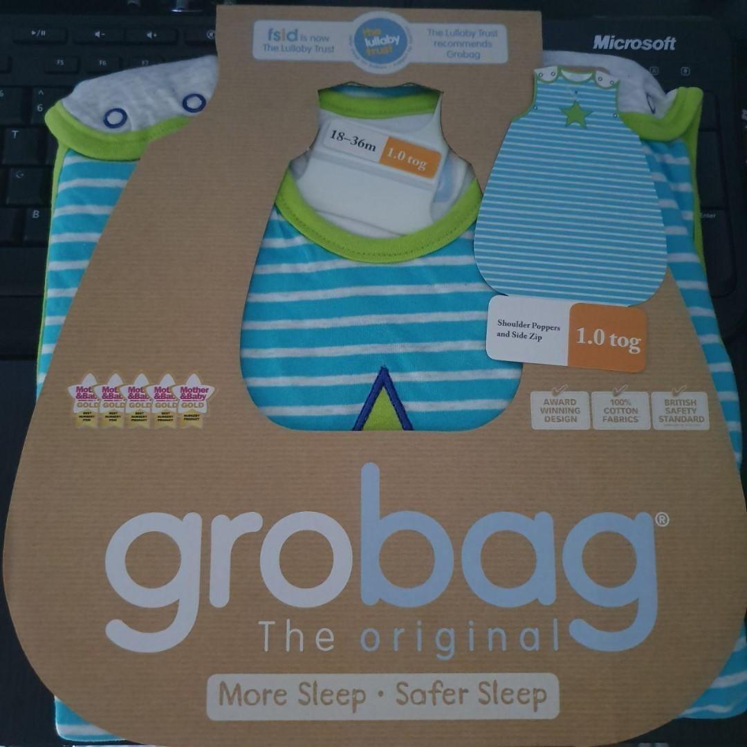 T0049) Grobag Baby Sleeping Bag (18-36 MONTHS) (1.0 TOG) -BNIP, Babies & Kids, Babies Apparel on Carousell T0049) Grobag Baby Sleeping Bag (18-36 MONTHS) (1.0 TOG) -BNIP, Babies & Kids, Babies Apparel on Carousell