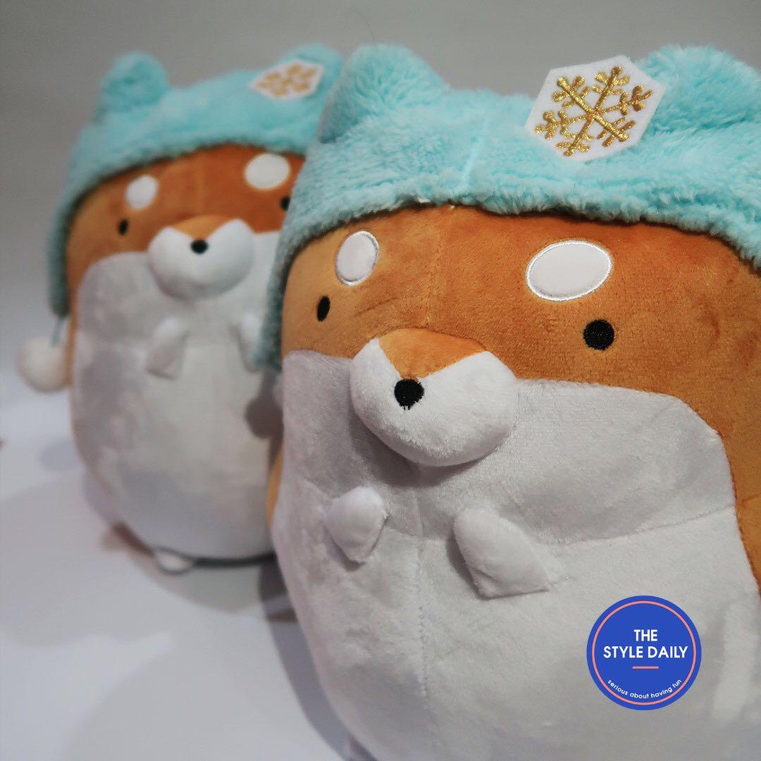 Japan Imported Soft Fluffy Shiba Inu Dog Poodle Plush Cute Stuffed Doll Toy 