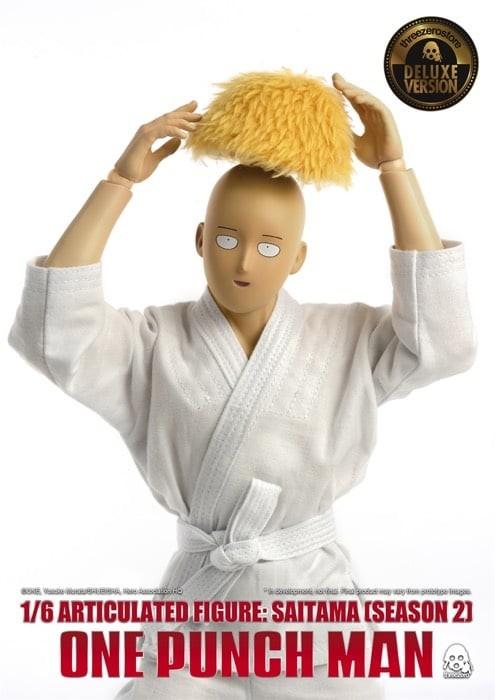 Figurine Threezero Saitama – One Punch Man, Deluxe Version, Occasion