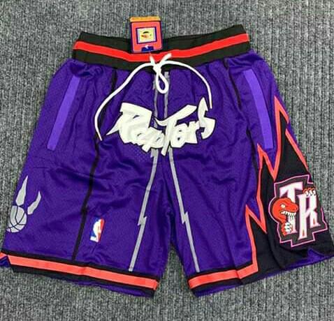 NBA JUST DON SHORT TORONTO RAPTORS FOR MEN FASHION