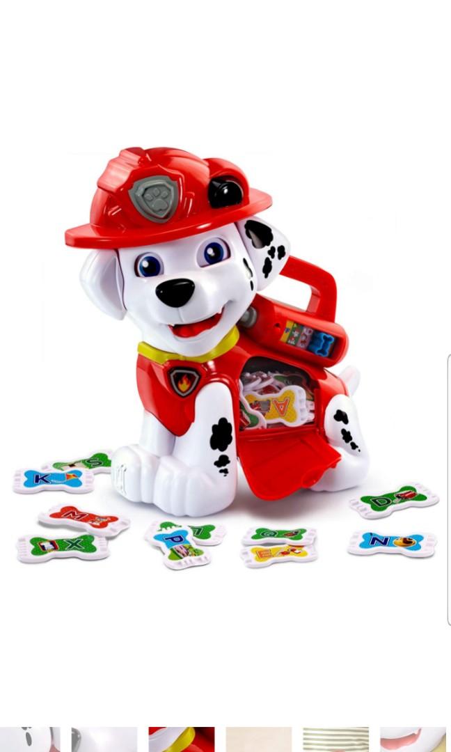 paw patrol alphabet toy