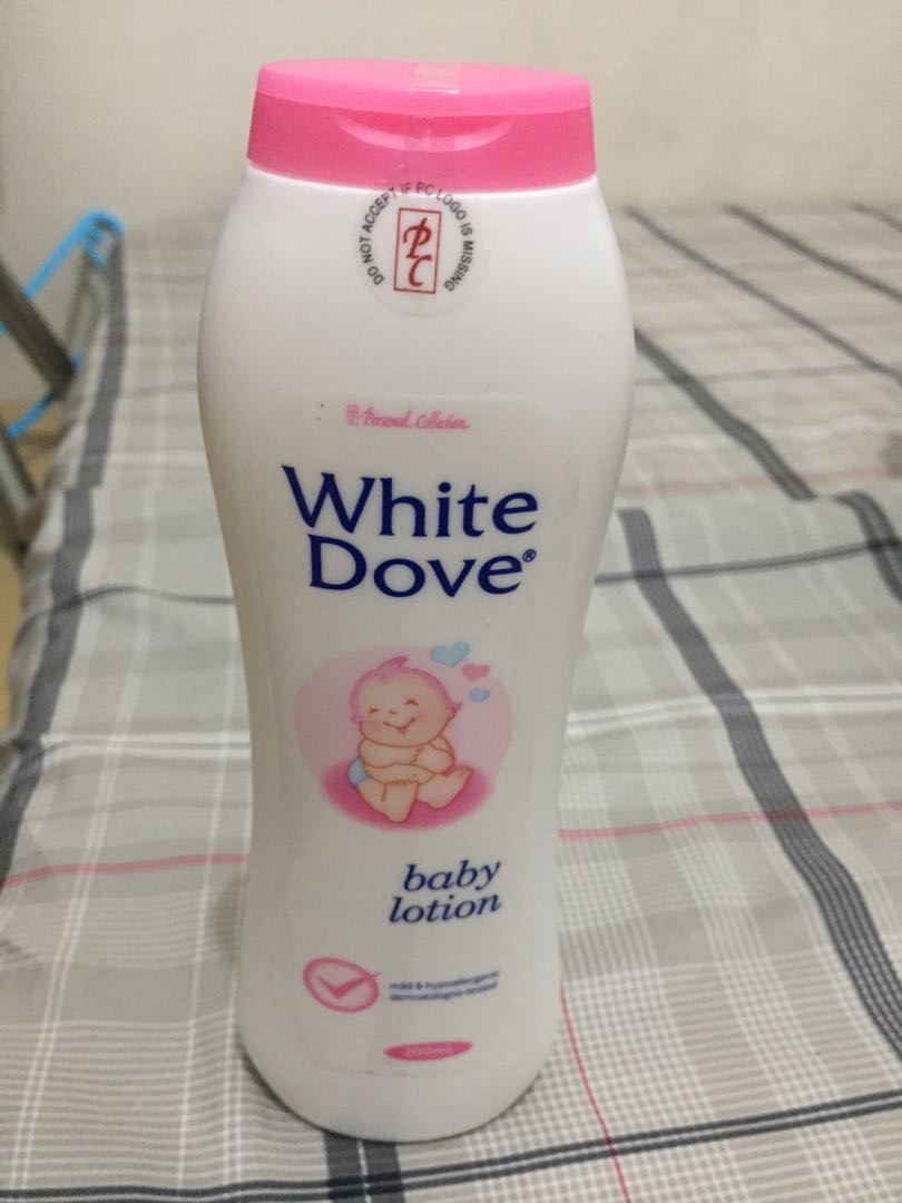 white dove baby lotion
