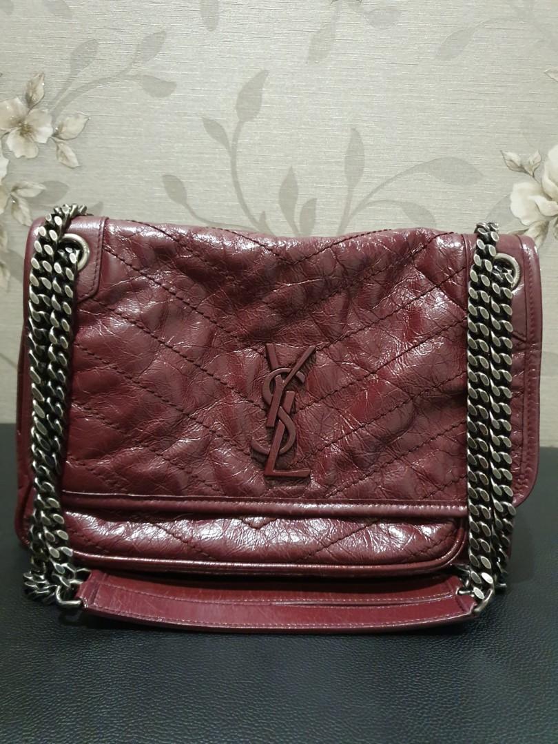 ysl niki bag red