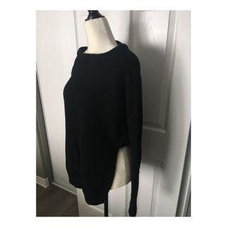 LULULEMON YIN TO YOU SWEATER - 6 Black