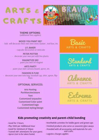 AFFORDABLE ARTS and CRAFTS ACTIVITIES FOR YOUR PARTY