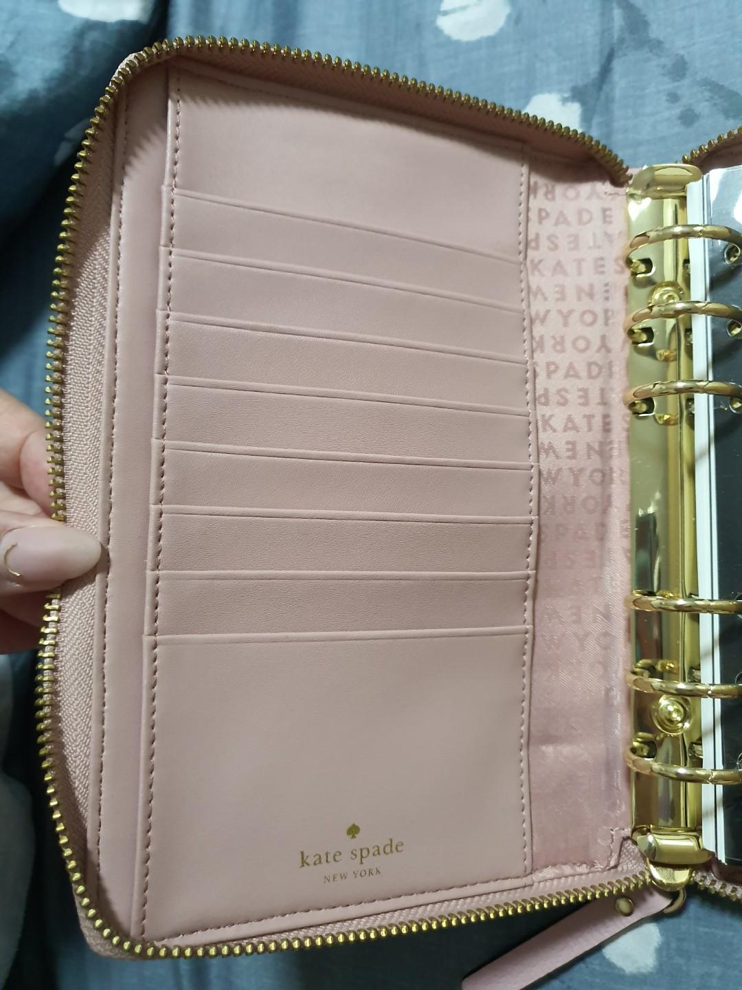 *100 Authentic* Kate Spade Wellesley Personal Planner in Blush Pink, Hobbies & Toys, Stationery