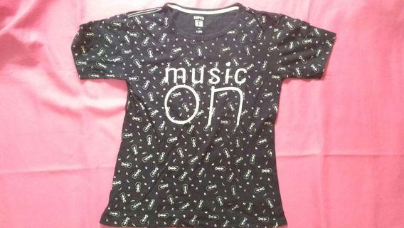 Music On T-Shirt