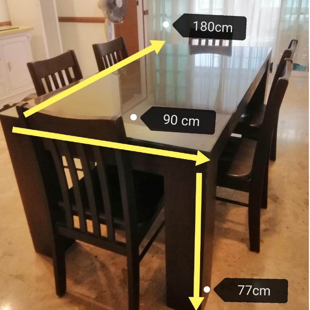 2nd hand dining table and chairs sales