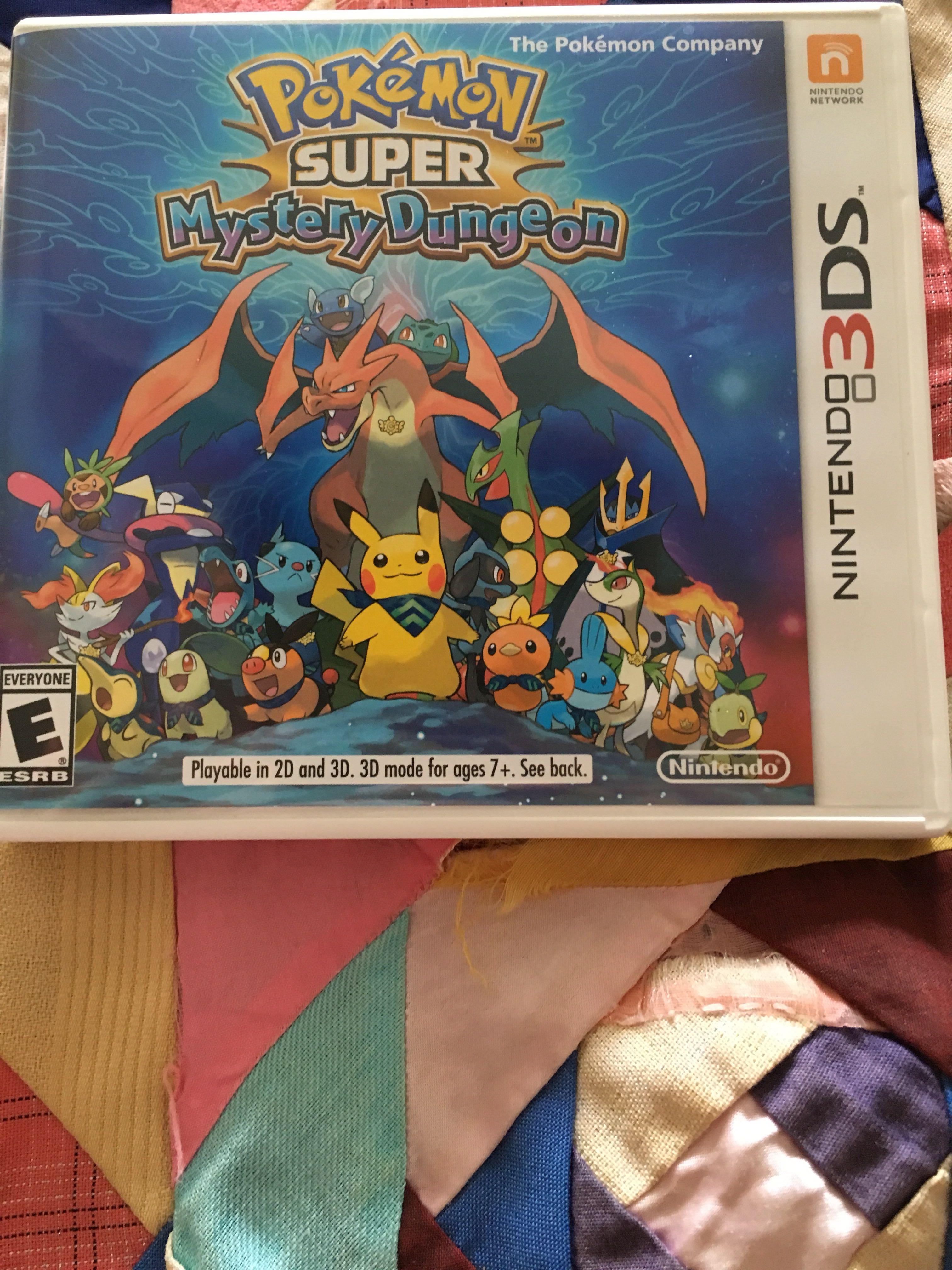 3ds Pokemon Super Mystery Dungeon Video Gaming Video Games Nintendo On Carousell