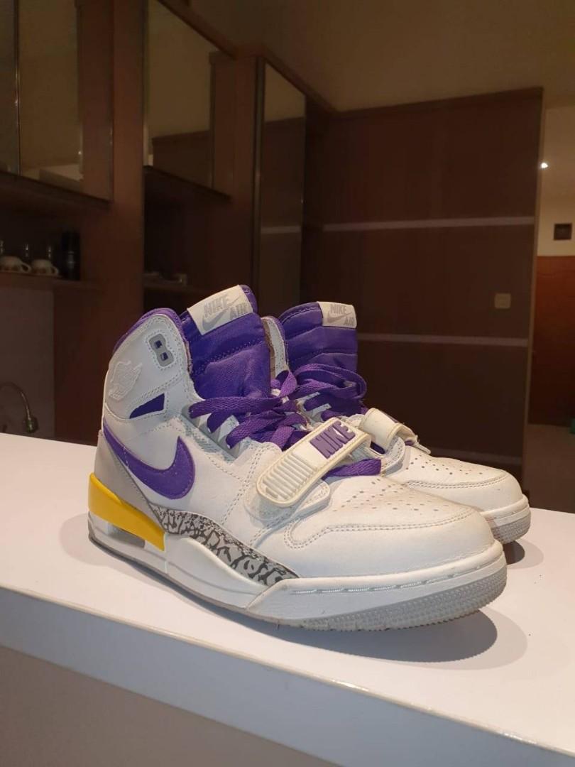 Air jordan Legacy 312 Lakers, Fesyen 