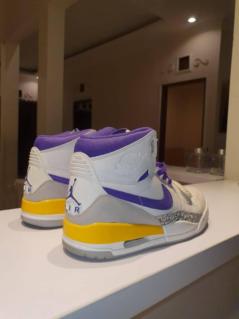 Air jordan Legacy 312 Lakers, Fesyen 