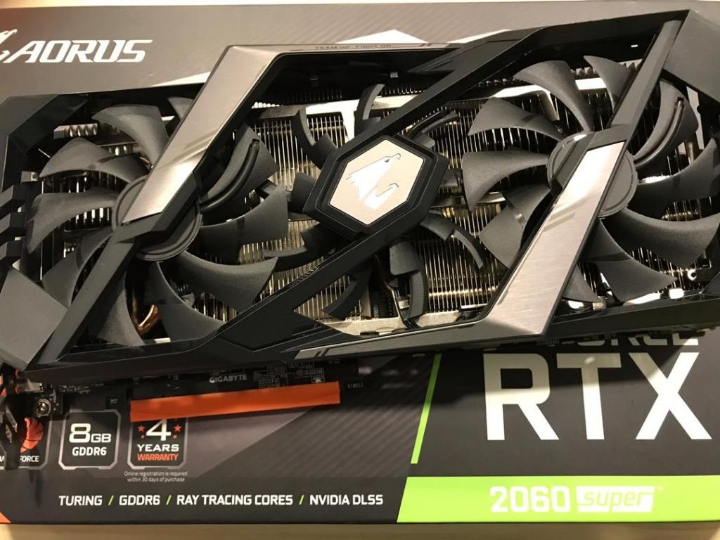 AORUS RTX 2060 Super 8GB GDDR6 RTX2060 Computers Tech Parts