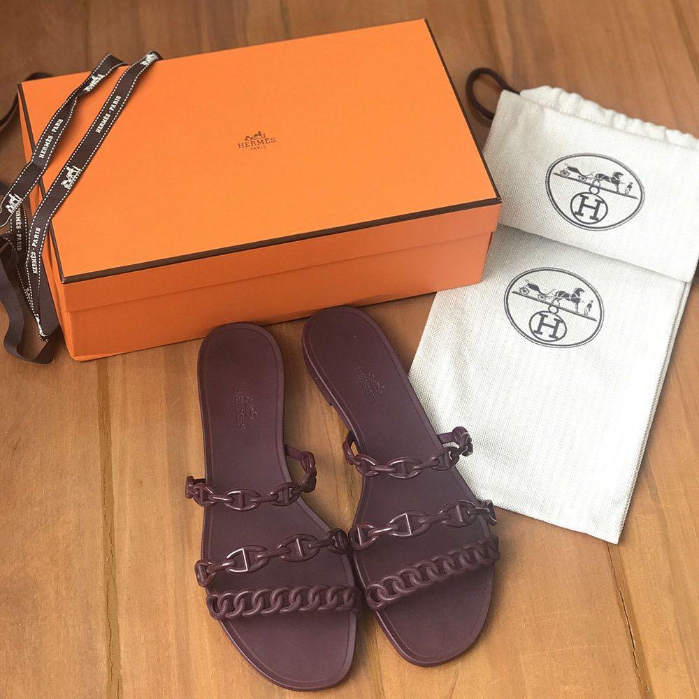 hermes jelly rivage sandals
