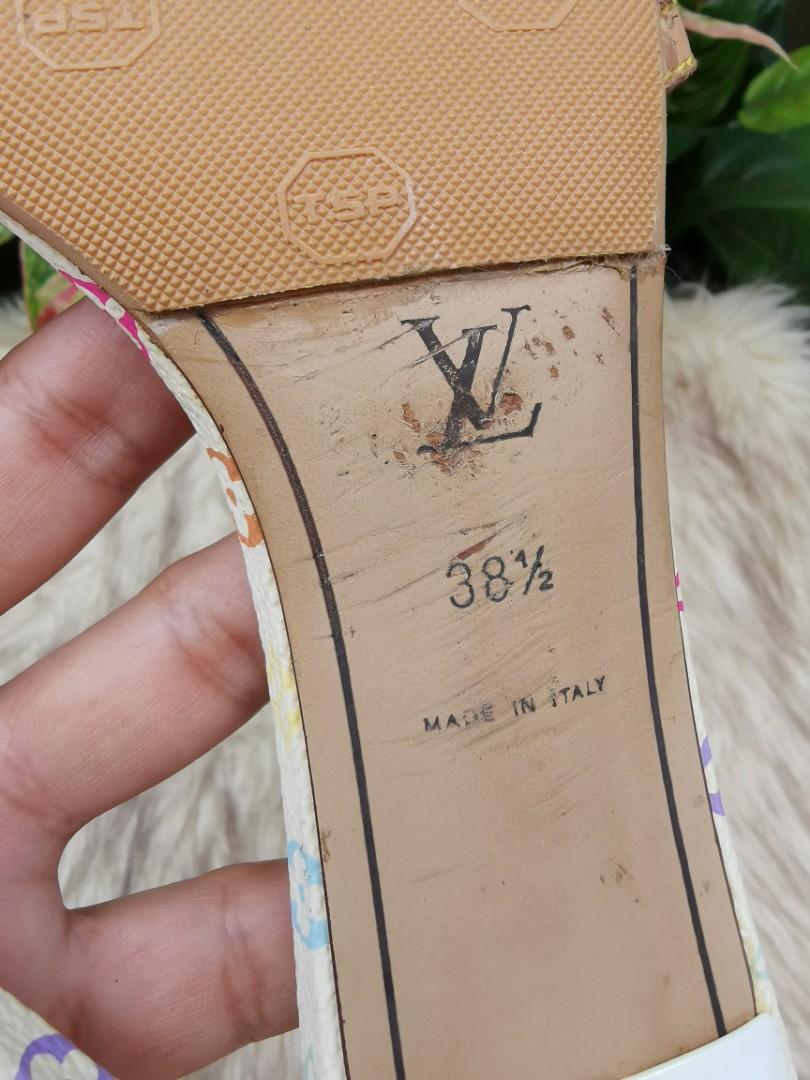 Louis Vuitton Kitten Heel Sandals