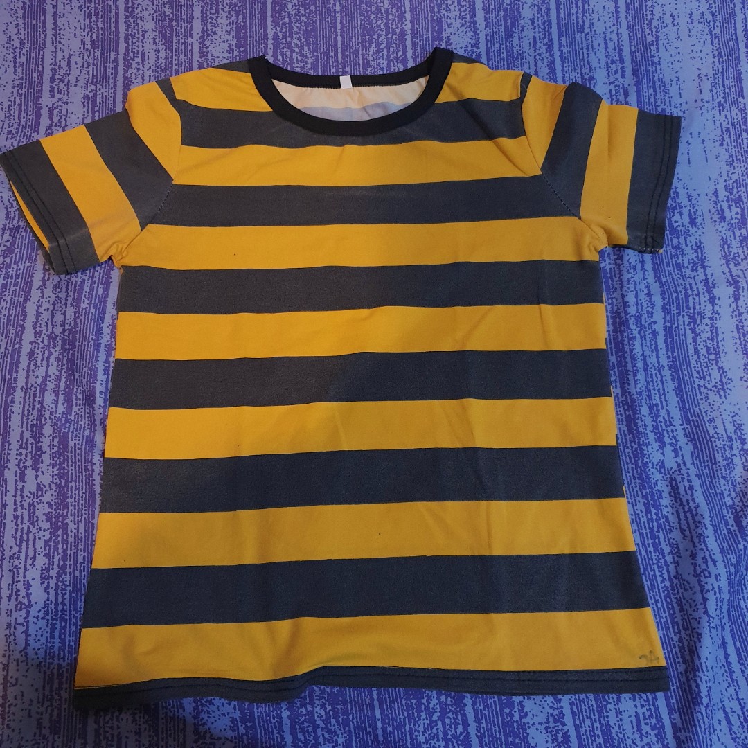 Black & Yellow shirt, Women's Fashion, Tops, Shirts on Carousell